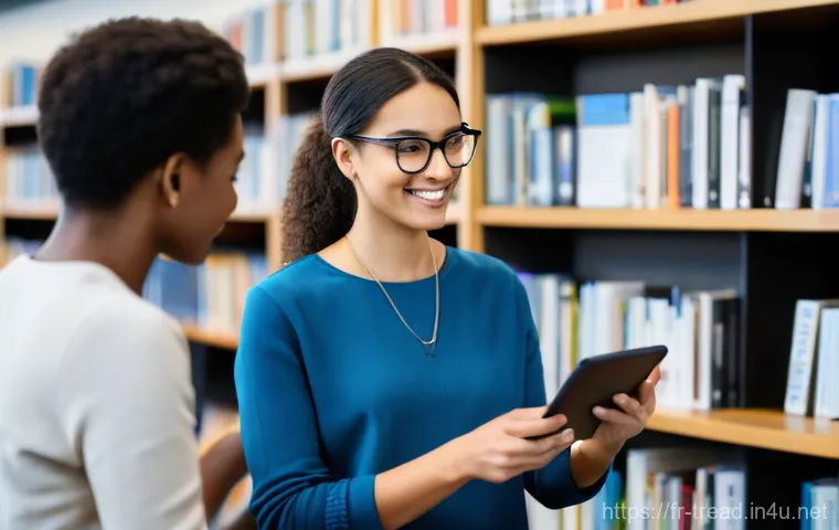 독서지도사 자격증 시험 최신 트렌드 - **Prompt:** A diverse group of adult learners (including a young adult and a senior) engaged in a mo...