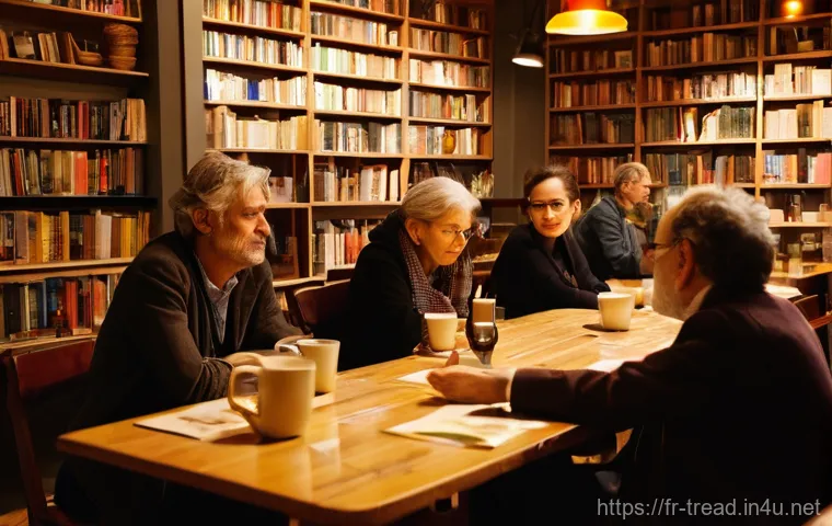 독서지도사 자격증 시험 최신 트렌드 - **Prompt:** A diverse group of adult learners (including a young adult and a senior) engaged in a mo...